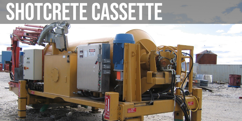 Shotcrete Cassette