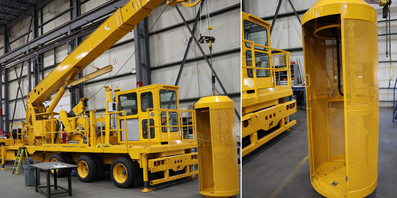 Man Cages Header - Timberland Equipment - Engineered solutions for heavy lifting, pulling, conveying, tensioning Man Cages Header