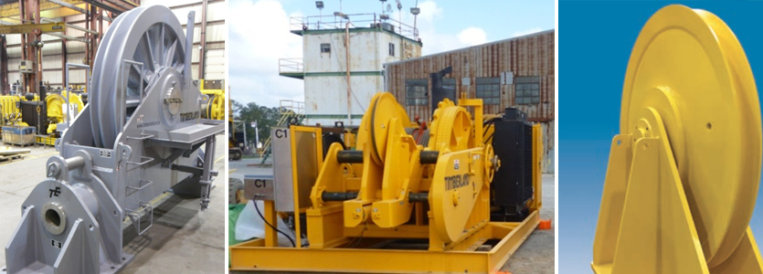 Sheave Package for Offshore - Timberland Equipment - Engineered solutions for heavy lifting, pulling, conveying, tensioning Sheave Package for Offshore