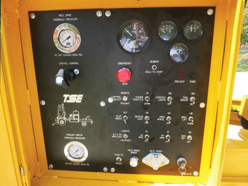 CT-14 Reel Trailer Control Panel