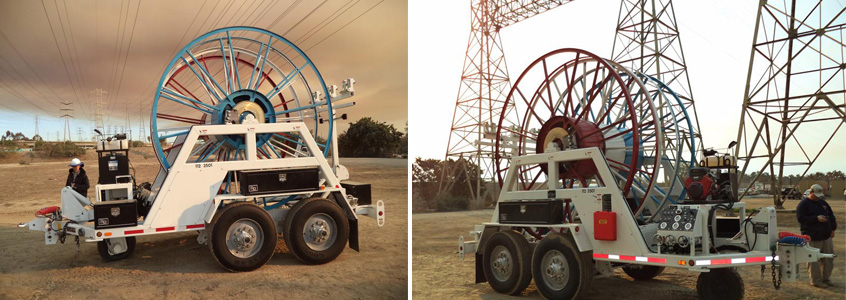 TR 120-3 Reel Trailer