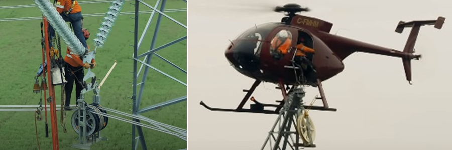 Helicopter Installation Equipment Banner