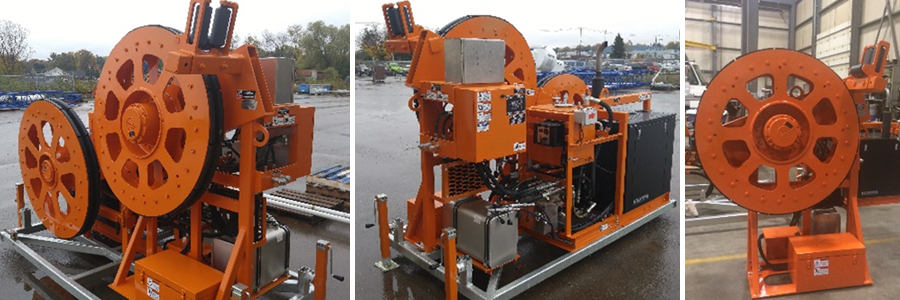 Bullwheel V-Groove Puller P40V-1H/DD for Helicopters