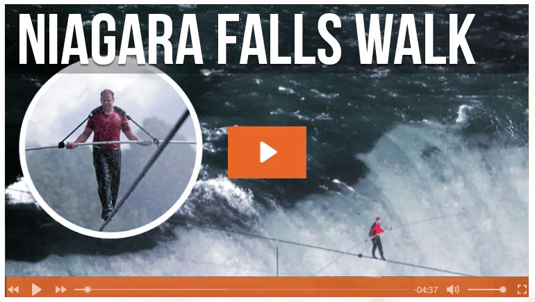 Niagara Falls Rope Walk Powered by Timberland Winch