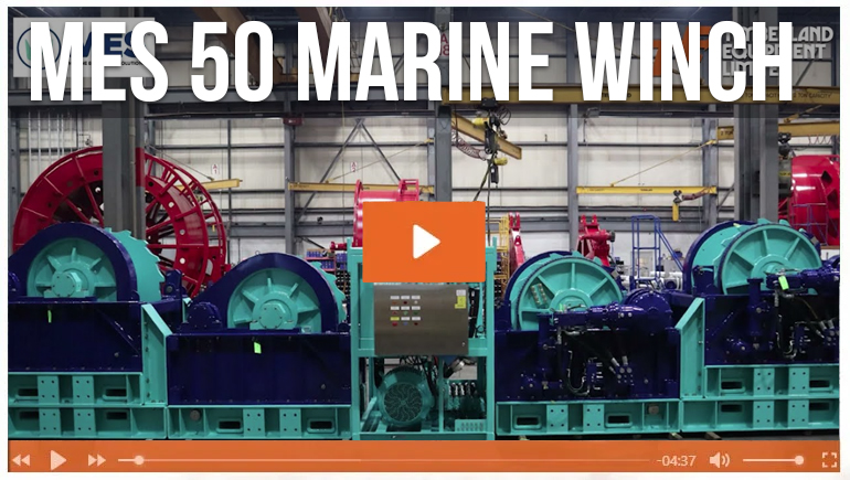 MES 50 Heavy-Duty Marine Winch Video