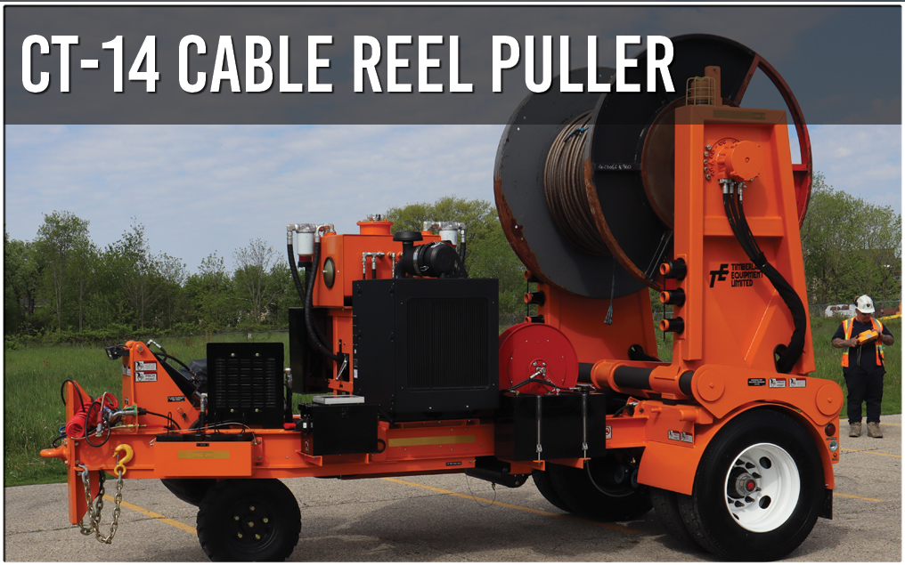 CT-14 Cable Reel Trailer Menu