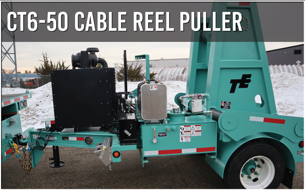 CT6-50 Cable Reel Trailer Menu